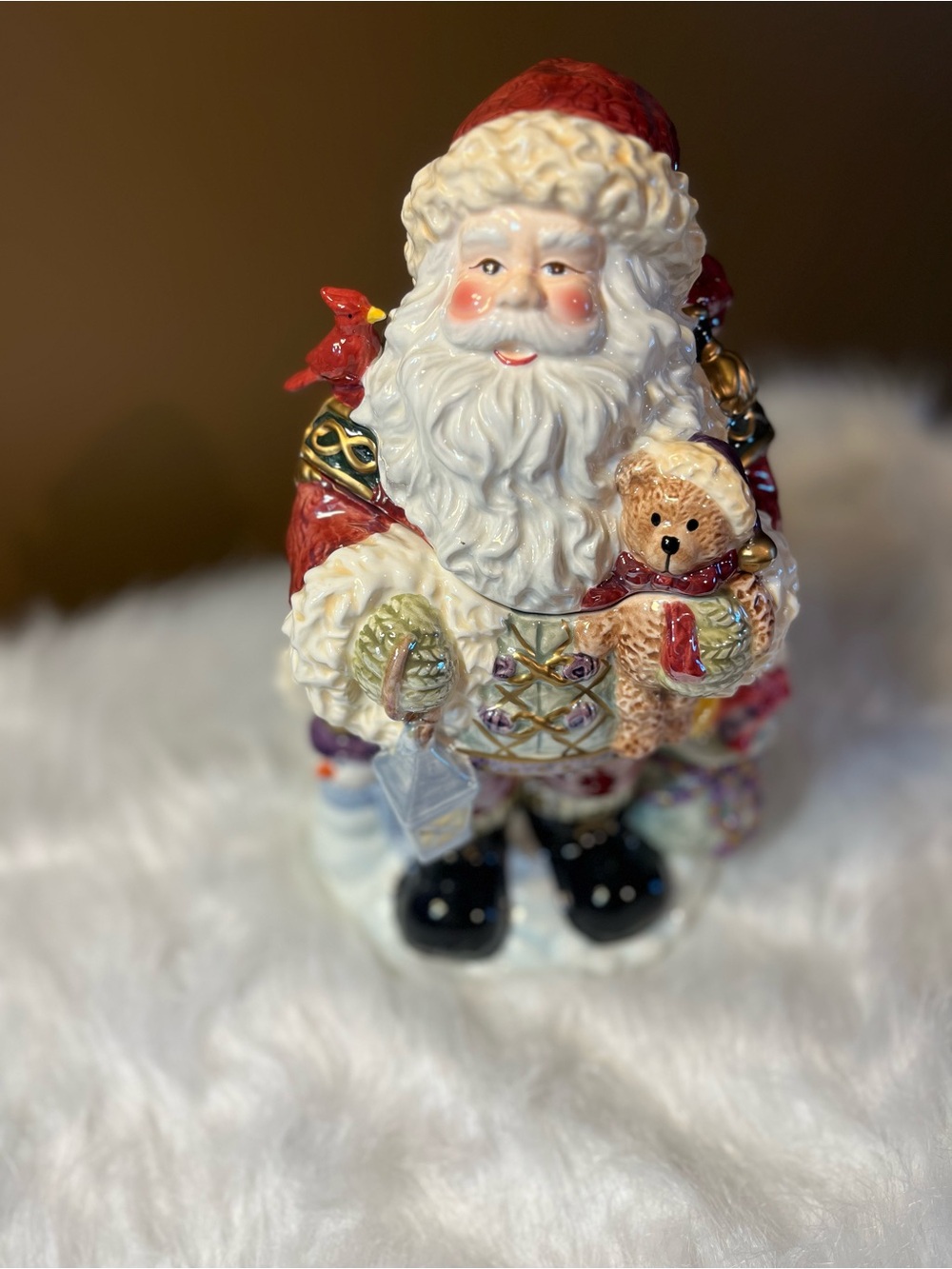 Bella Casa by gang Santa Cookie Jar